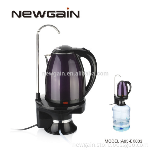 Fast electric kettle set with innovation functions. Barrel water electric kettle